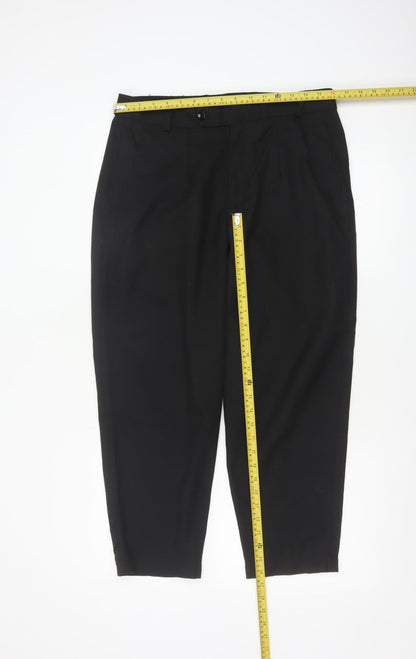 MKI Miyuki Zoku Women's Black Chino Tapered Trousers M