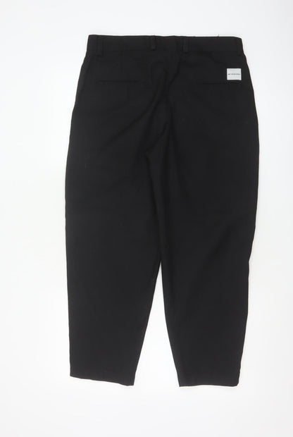 MKI Miyuki Zoku Women's Black Chino Tapered Trousers M