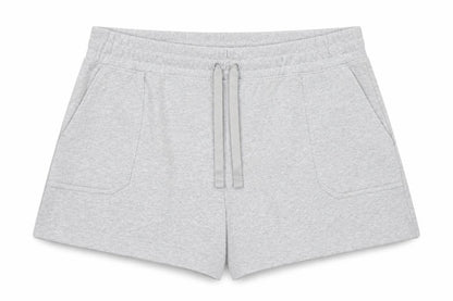 Marks and Spencer Women Grey Size 24 Sweat Shorts Drawstring Jersey