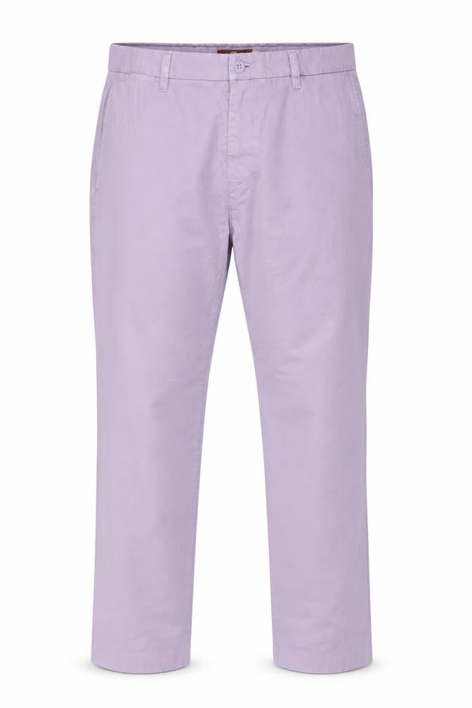 Mason's Men's Purple Chino Trousers Size XL Cotton Stretch