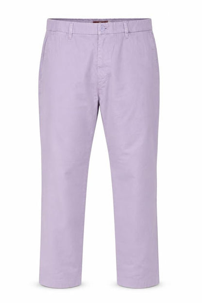 Mason's Men's Purple Chino Trousers Size XL Cotton Stretch