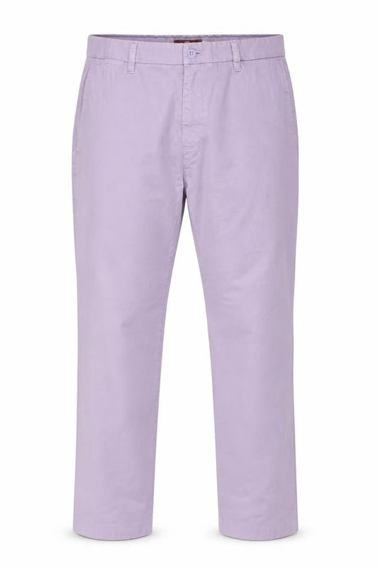 Mason's Men's Purple Chino Trousers Size XL Cotton Stretch