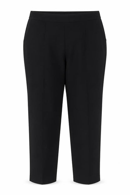 Marks and Spencer Women’s Black Size 14 Straight Leg Stretch Trousers