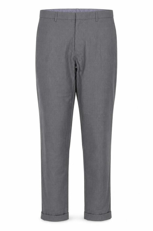 Marks and Spencer Men's Grey Slim Fit Dress Trousers 34W