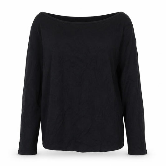 Marks & Spencer Womens Black One Shoulder Long Sleeve Blouse Size 18