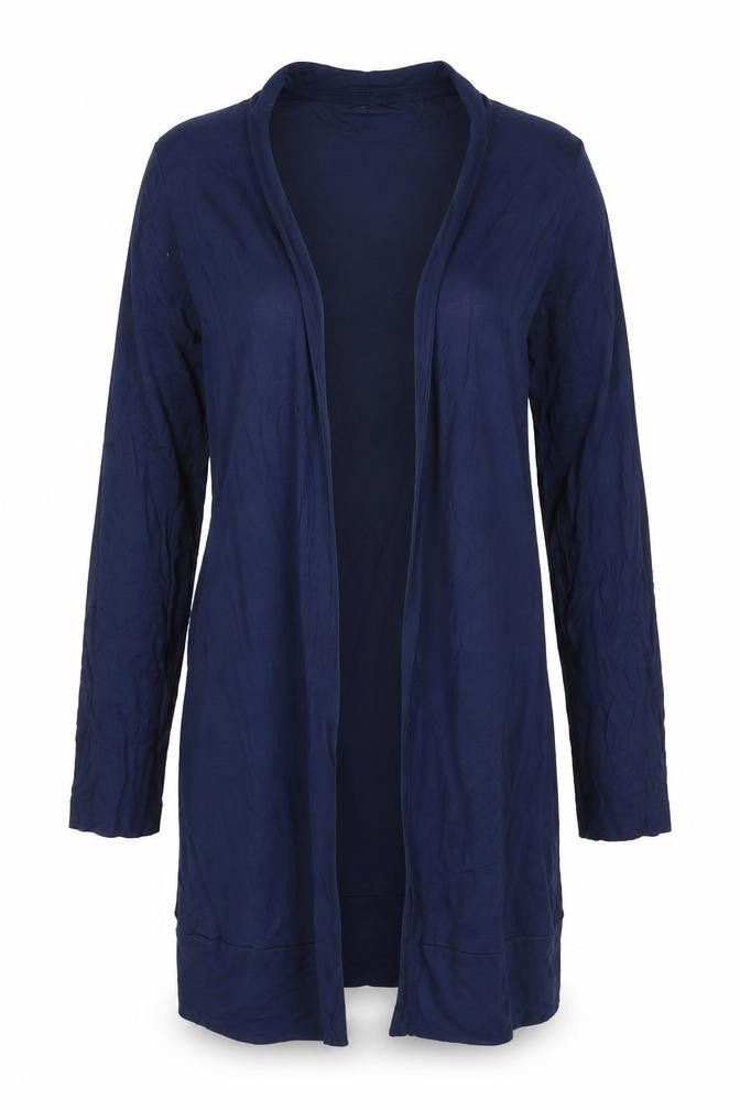 Capsule Womens Blue Long Sleeve Lightweight Open Cardigan Size 14