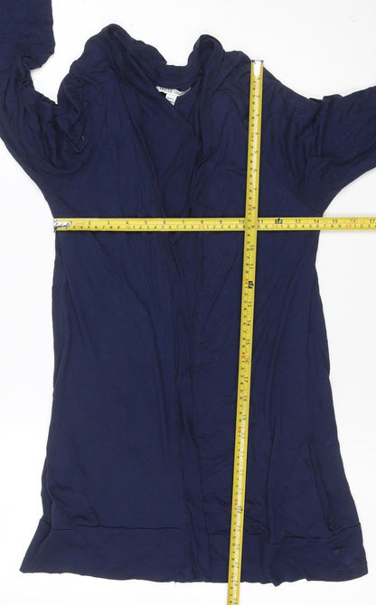 Capsule Womens Blue Long Sleeve Lightweight Open Cardigan Size 14