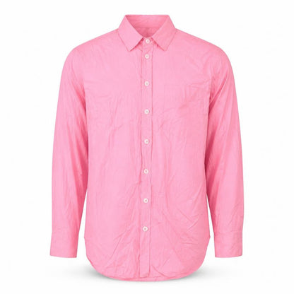 Marks & Spencer Women’s Pink Long Sleeve Cotton Button-Up Shirt Size 10
