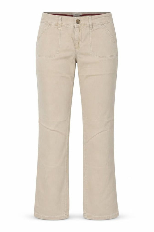 Hollister Women's Beige Chino Trousers S SoCal Stretch Casual Twill