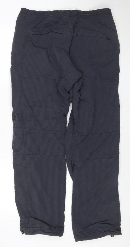 adidas Men's Black S Windbreaker Trousers Lightweight Zip Ankle