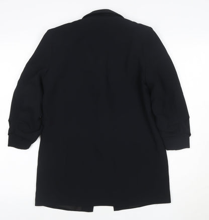 River Island Women’s Black Size 6 Long Tuxedo Blazer Jacket