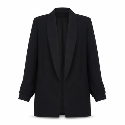 River Island Women’s Black Size 6 Long Tuxedo Blazer Jacket