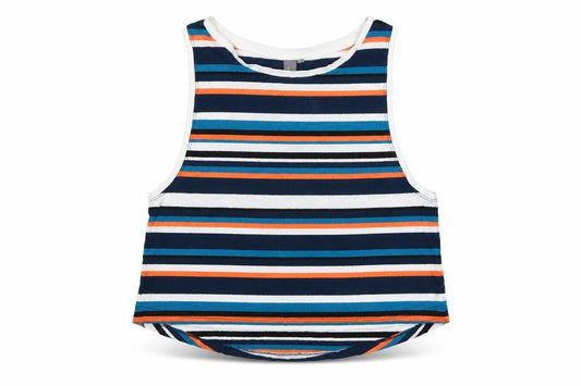 Sweaty Betty Womens Multicoloured Striped XS Tank Top