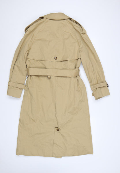 Marks and Spencer Women's Beige Petite Trench Coat Size 6