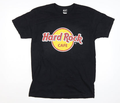 Fashion Mixxx London Men's Black Hard Rock Cafe Graphic T-Shirt L