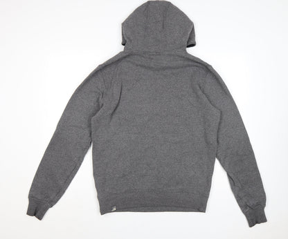 The North Face Mens Grey Pullover Hoodie Size M Regular Fit