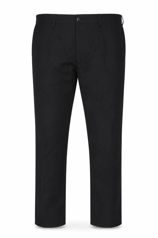 Marks and Spencer Men's Black Slim Fit 36S Trousers