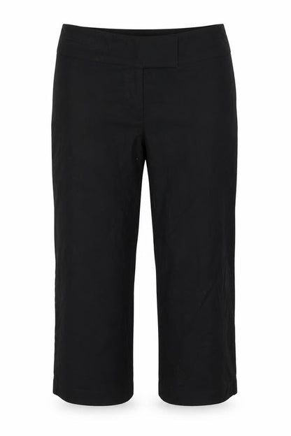 Linea Women’s Black Wool Cropped Trousers Size 10