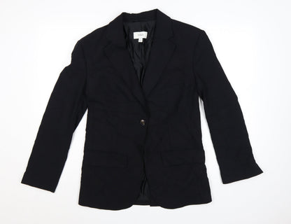 Marks and Spencer Women's Black Size 6 Classic Tailored Blazer