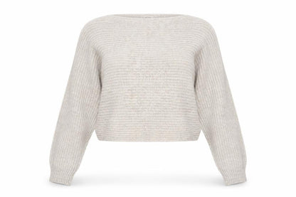 Tu Women’s Beige Size 10 Knit Round Neck Raglan Sleeve Jumper