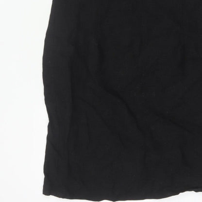 Sticky Fingers Women Black UK 14 Sleeveless Knee Length Sheath Dress
