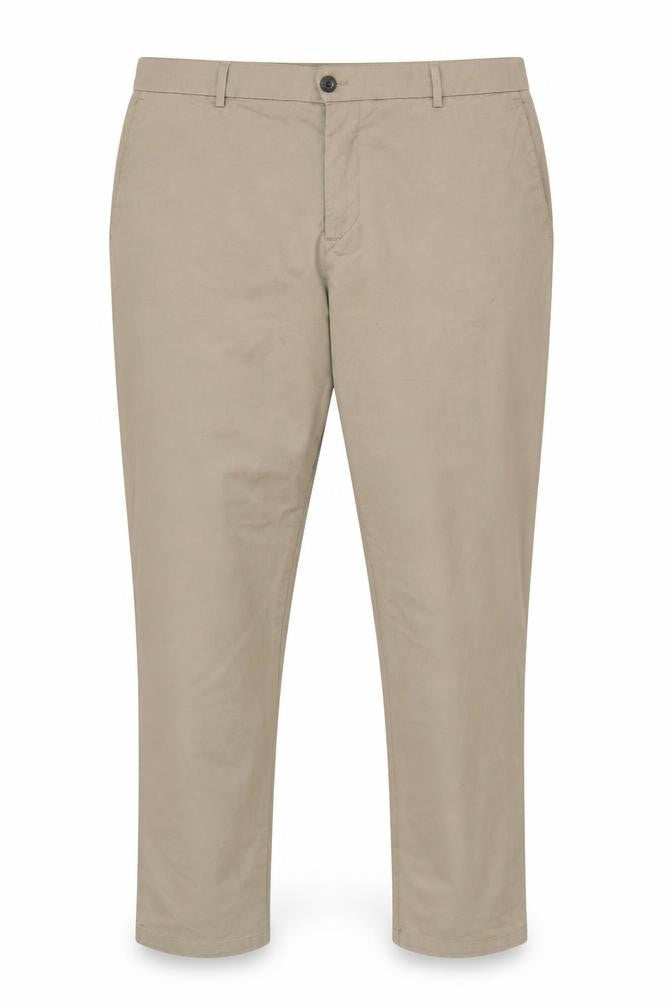 Jaeger Men’s Beige 42in Regular Tapered Stretch Chino Trousers NWT