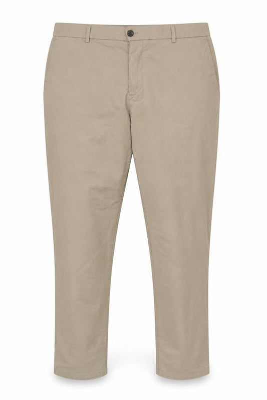 Jaeger Men’s Beige 42in Regular Tapered Stretch Chino Trousers NWT