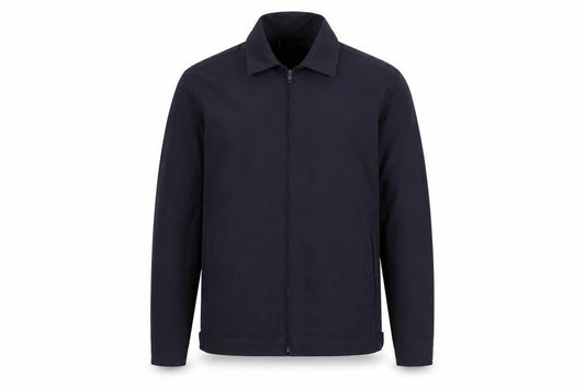 Brook Taverner Men’s Black 44 Regular Full Zip Collared Jacket