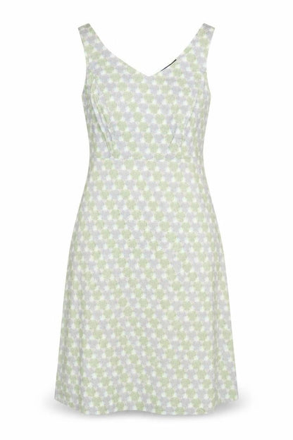 Boden Women Multicoloured Floral Cotton Fit & Flare Long Dress UK 8