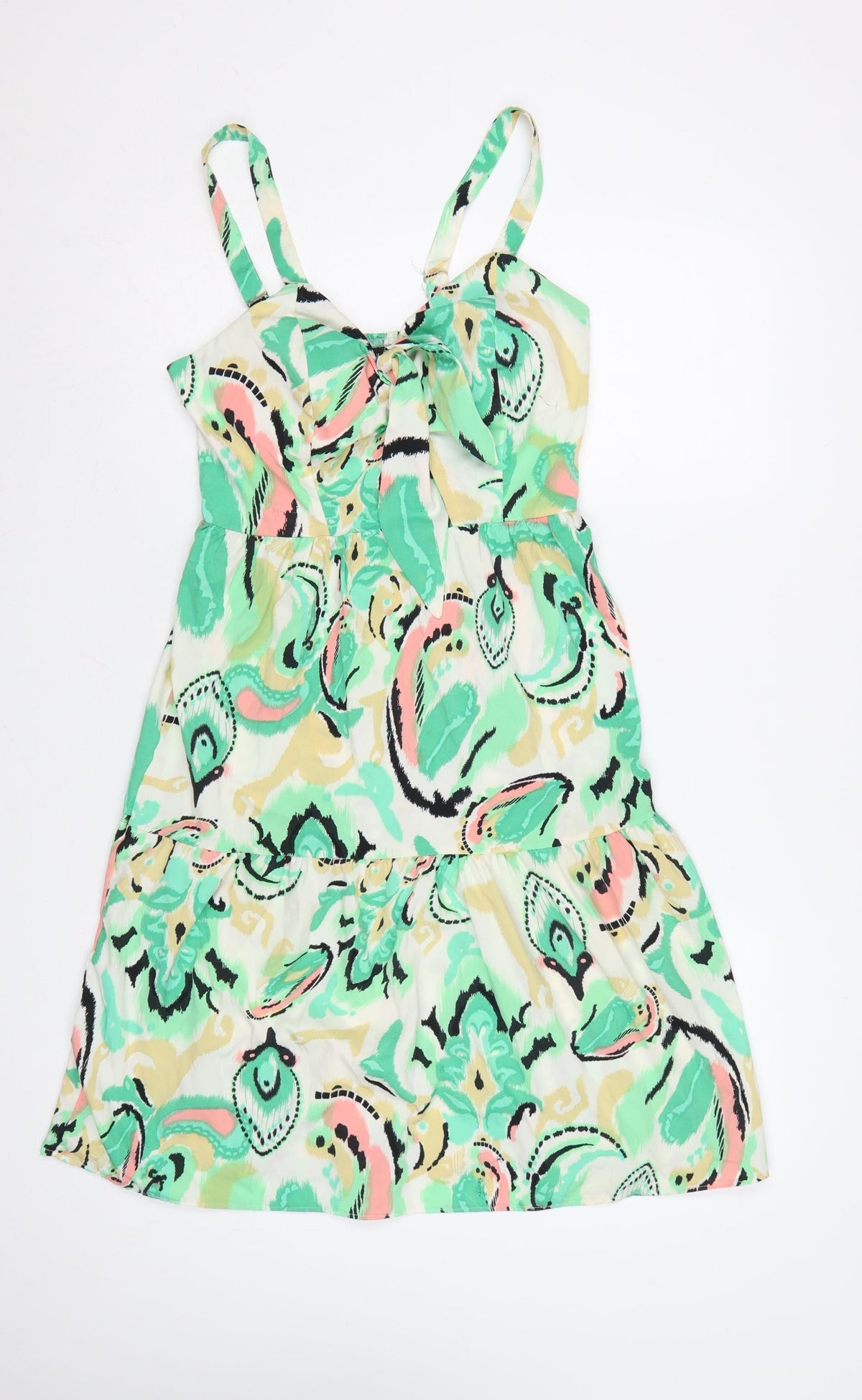 Jed London Women’s Multicoloured UK 8 Paisley Fit & Flare Mini Dress