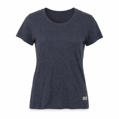 Superdry Women’s Blue L Basic Cotton Crew Neck Short Sleeve T-Shirt