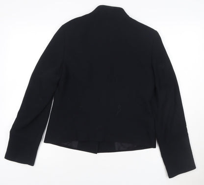 Hyphen Women’s Black Size 10 Tailored Lined Suit Jacket Blazer
