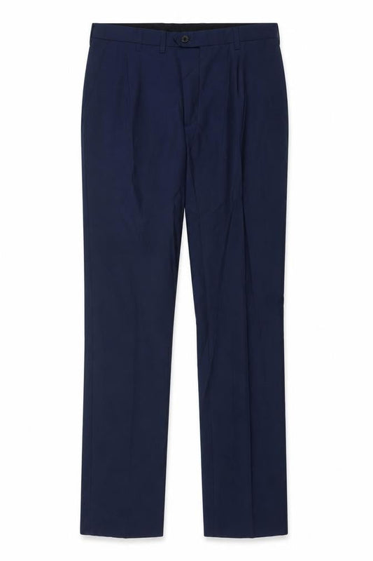 Next Tailoring Men’s Navy 34W 33L Skinny Fit Dress Trousers