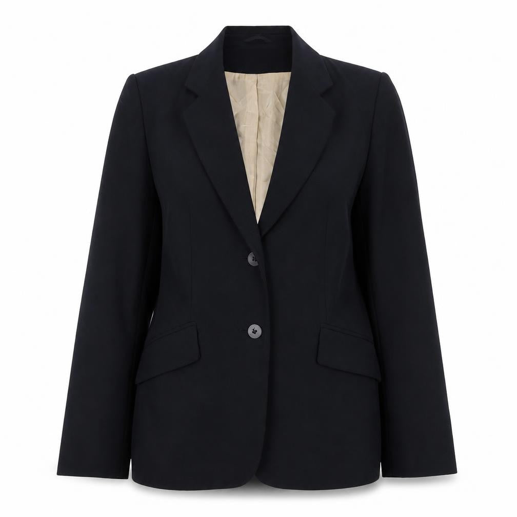 Principles Petite Women Black UK 10 Two Button Tailored Blazer Jacket