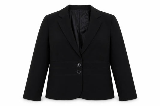 Marks and Spencer Women Black Size 18 Two Button Lined Blazer Jacket