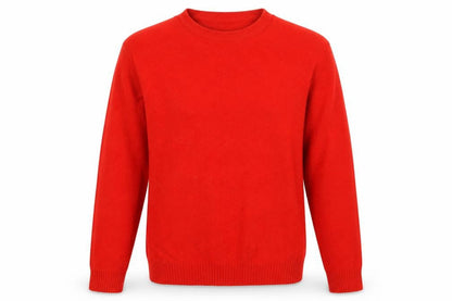 Uniqlo U Women’s Red L Wool Blend Crew Neck Knit Jumper