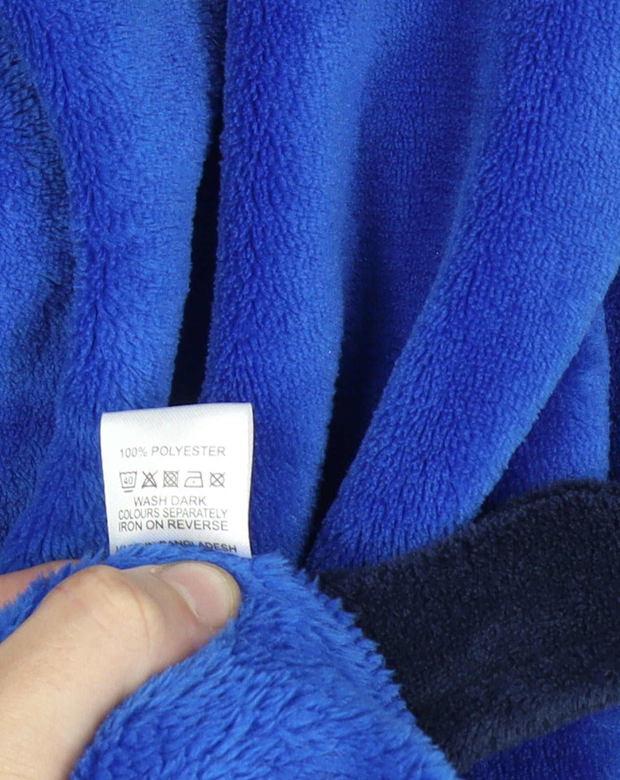 Chelsea FC Men's Blue Hooded Fleece Robe Adult L Belted Football