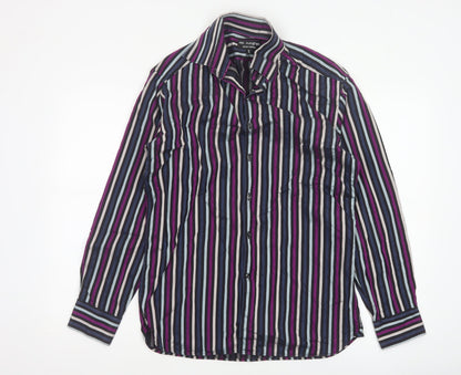 Marks & Spencer Autograph Men’s Multicoloured Stripe Shirt 15 38