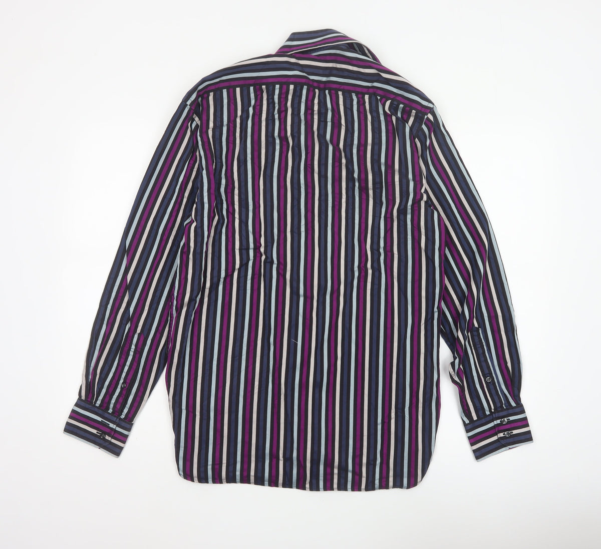 Marks & Spencer Autograph Men’s Multicoloured Stripe Shirt 15 38