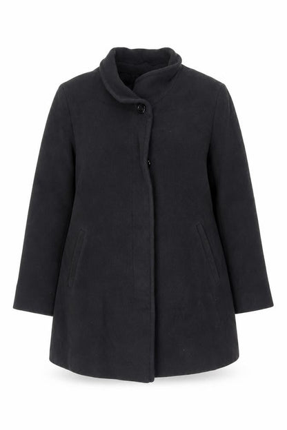 Fuchs Schmitt Women’s Black UK 14 Wool Cashmere Short Overcoat