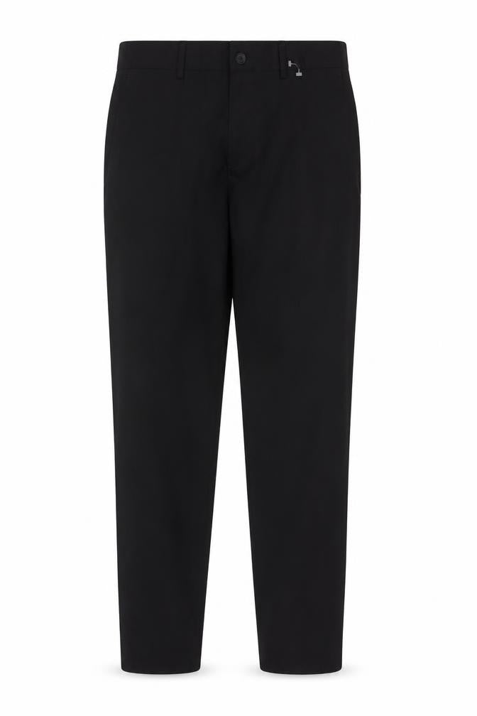 Zara Men’s Black 31 Slim Tapered Stretch Dress Trousers