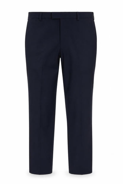 Marks & Spencer Men Blue 38in Wool Blend Dress Trousers 29in Leg
