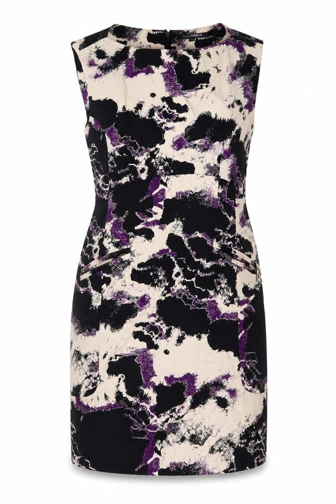 Front view of French Connection Women’s Multicoloured UK 14 Sheath Dress