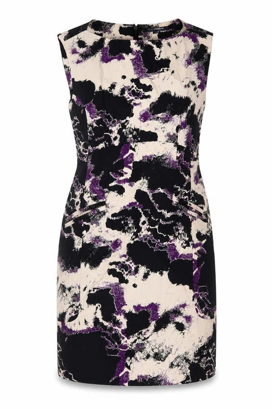 Front view of French Connection Women’s Multicoloured UK 14 Sheath Dress