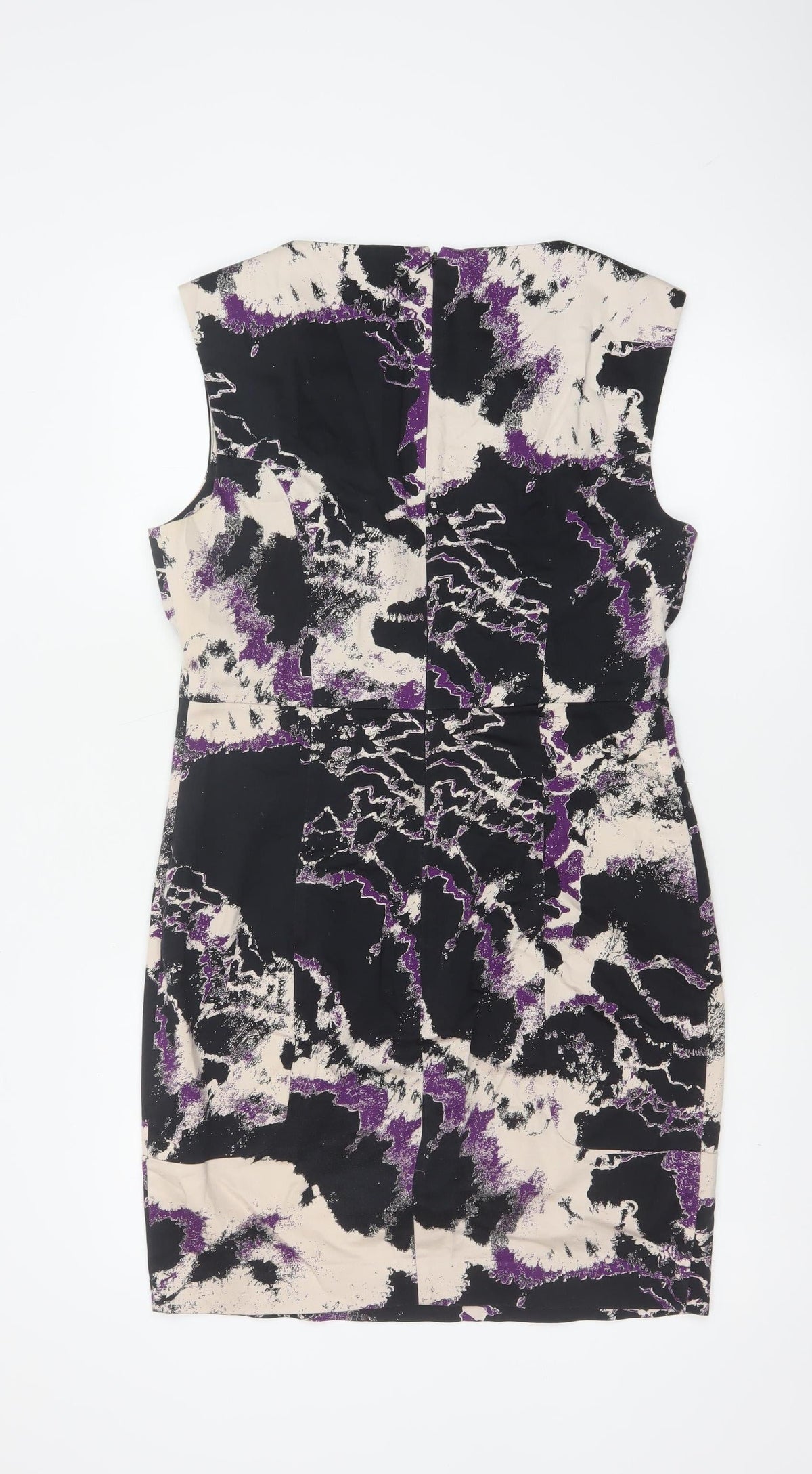 Close-up detail of French Connection Women’s Multicoloured UK 14 Sheath Dress