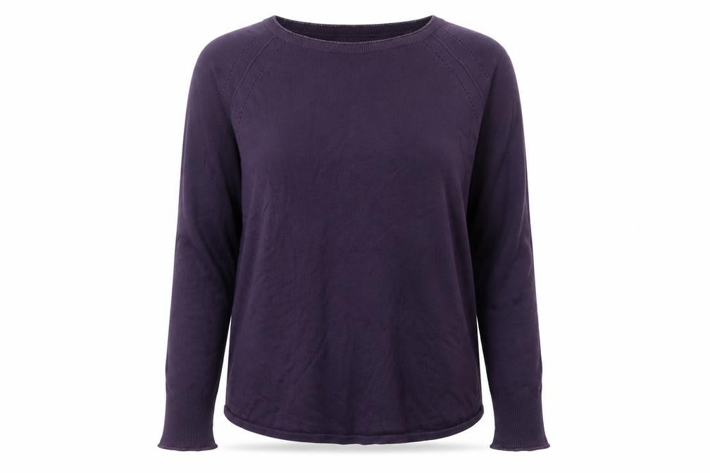 Next Women’s Purple Size 14 Crew Neck Raglan Knit Jumper