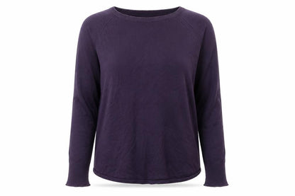 Next Women’s Purple Size 14 Crew Neck Raglan Knit Jumper