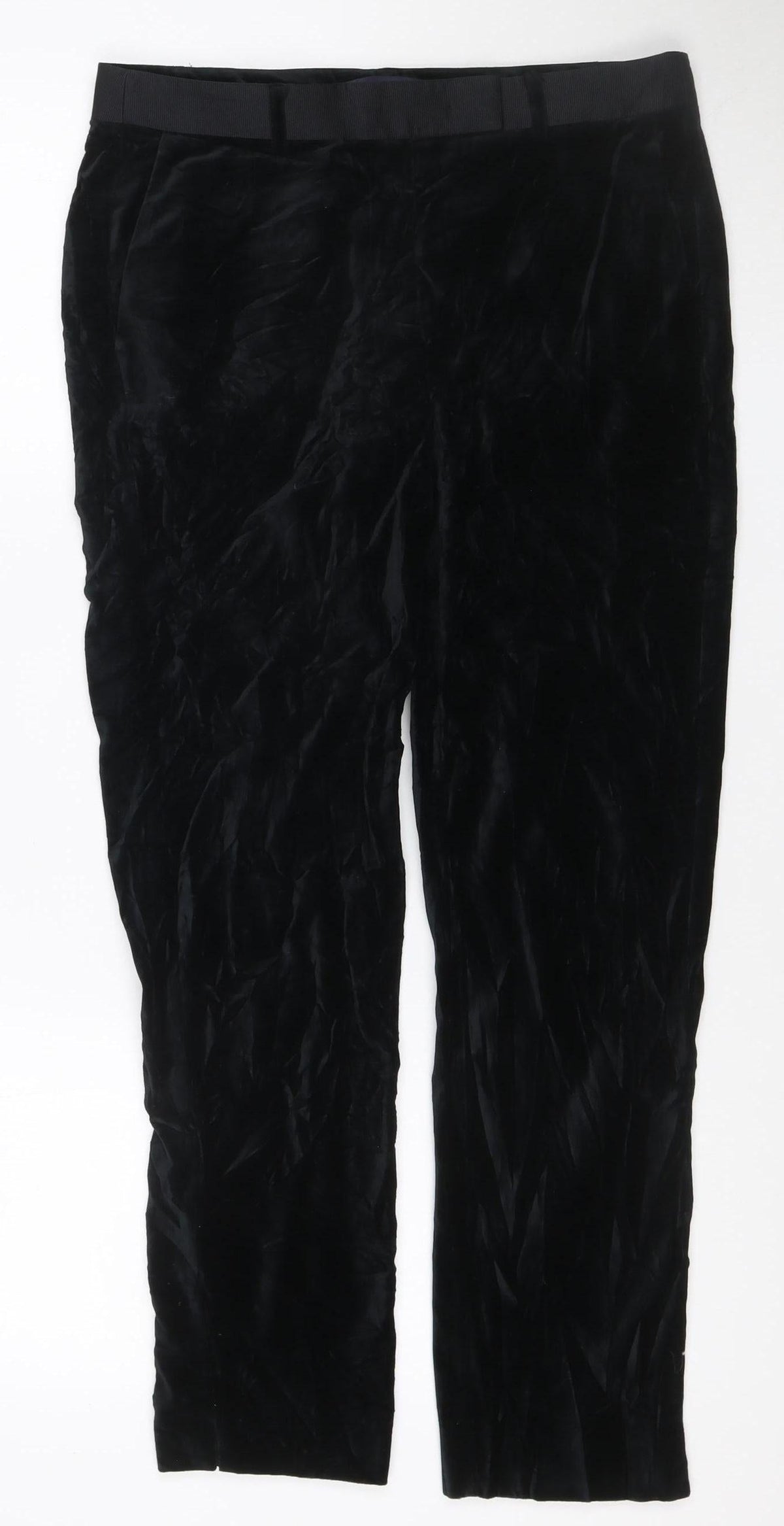 Womens UK Size 10 Marks and Spencer  Jogger Black Trousers