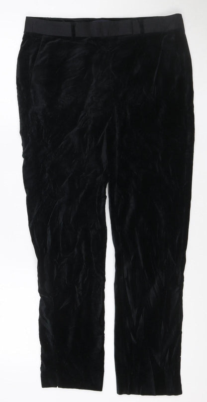 Womens UK Size 10 Marks and Spencer  Jogger Black Trousers