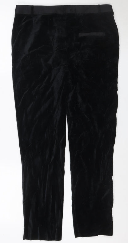 Womens UK Size 10 Marks and Spencer  Jogger Black Trousers